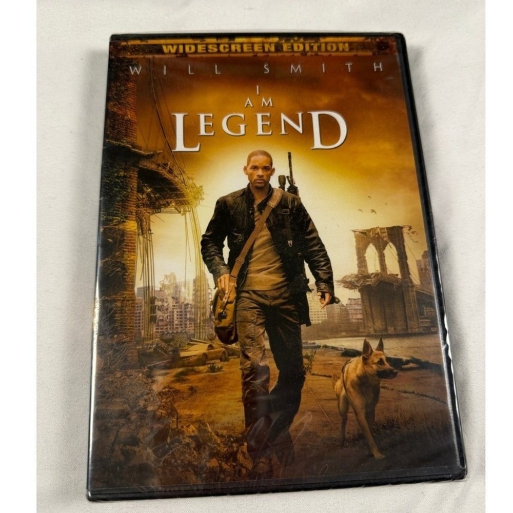 I Am Legend DVD Will Smith Widescreen Edition New Sealed 2008 PG-13‎ Thriller